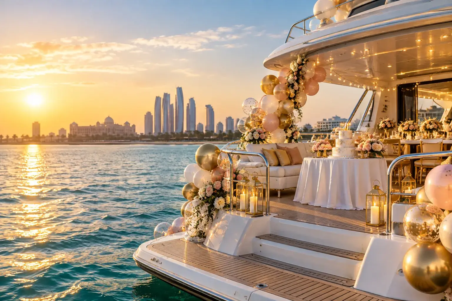 Birthday Yachts in Abu Dhabi