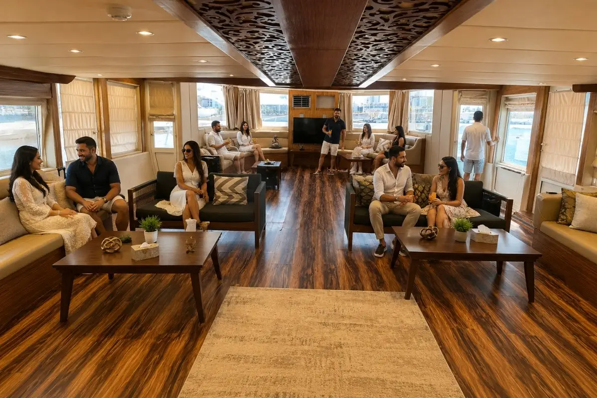 Ocean Majesty yacht party, Abu Dhabi