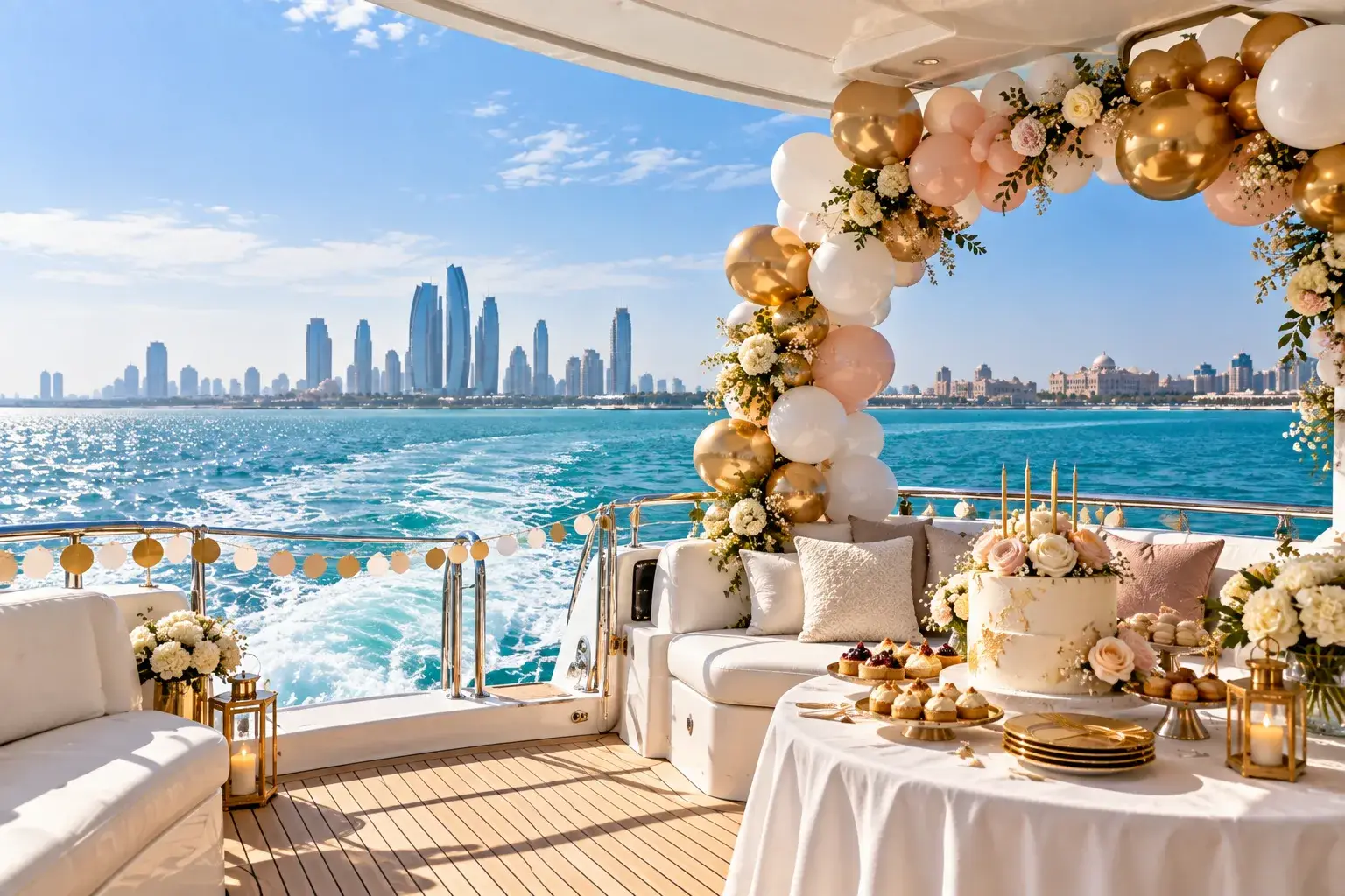 Birthday Yacht Charters in Abu Dhabi
